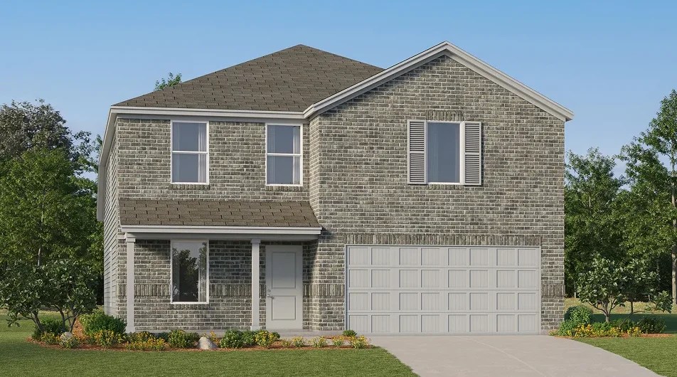 Builder rendering of a Lennar home in Firefly Pointe, Hutto