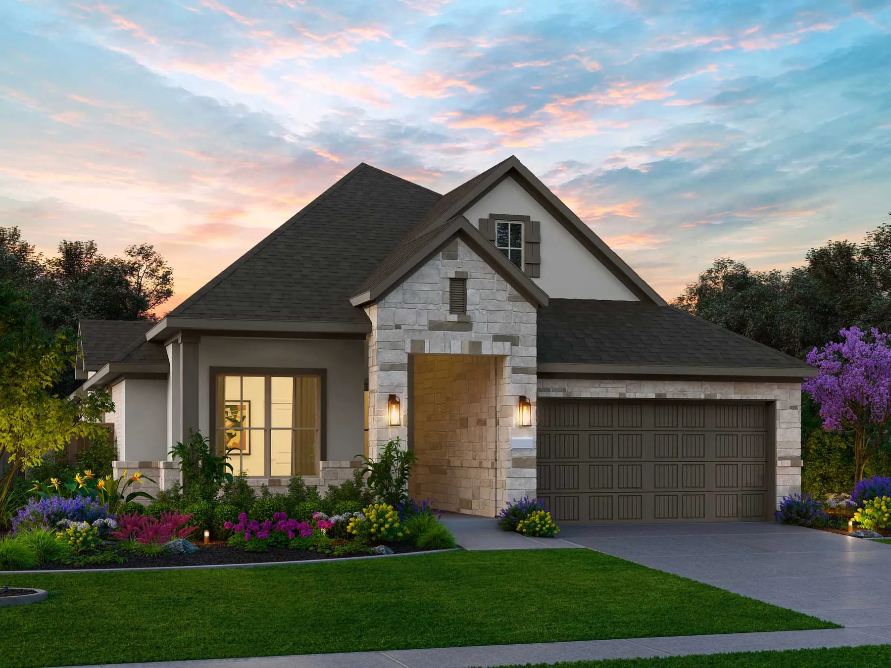 Builder rendering of a Empire Homes home in Flora, Hutto