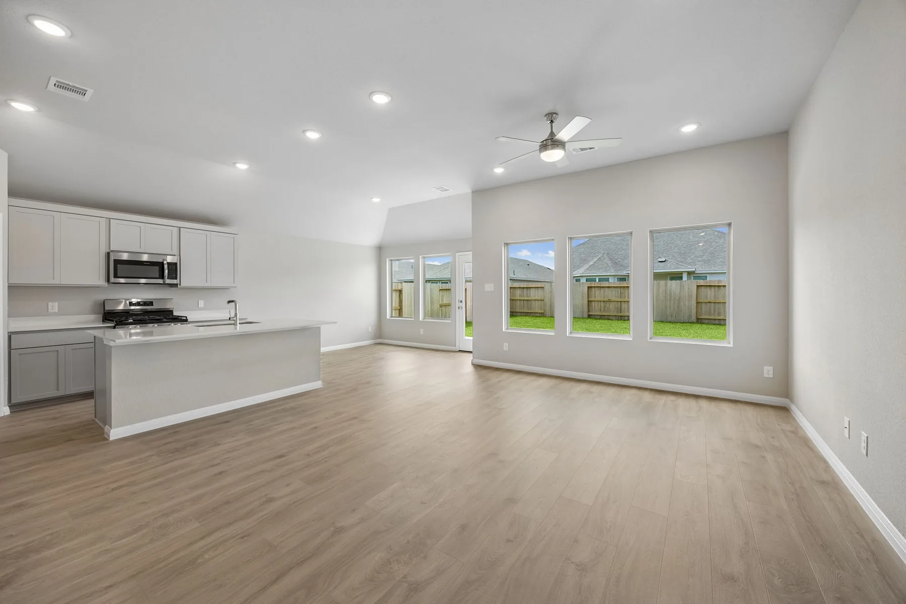 Interior of a Trophy Signature Homes home in Prairie Winds, Hutto